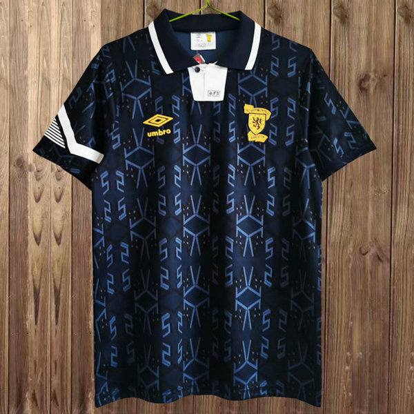 maillot homme domicile Écosse 1991-1994 noir