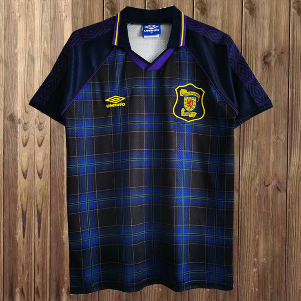 maillot homme domicile Écosse 1994-1996 bleu