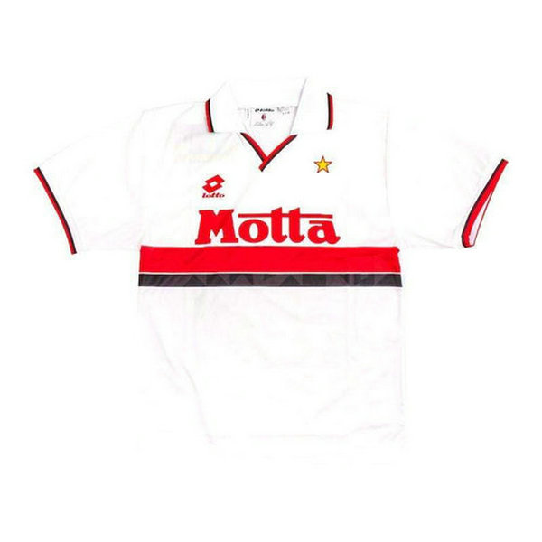 maillot homme exterieur ac milan 1993-1994 blanc