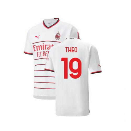 maillot homme exterieur ac milan 2022-2023 theo 19