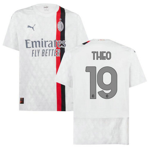 maillot homme exterieur ac milan 2023-2024 theo 19
