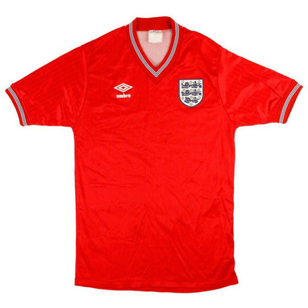 maillot homme exterieur angleterre 1984-1987 rouge