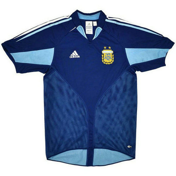 maillot homme exterieur argentine 2004 bleu