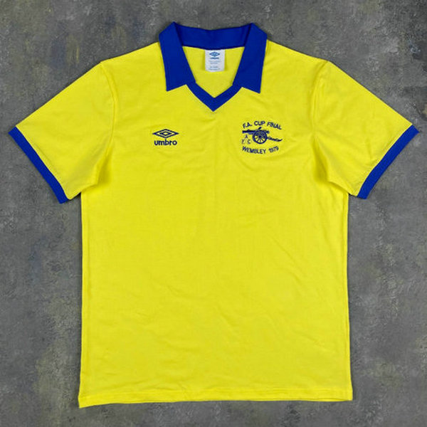 maillot homme exterieur arsenal 1971-1979 jaune