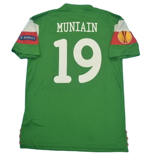 maillot homme exterieur atlético de madrid 2011-2012 muniain 19 vert