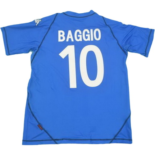 maillot homme exterieur brescia calcio 2003-2004 baggio 10 bleu