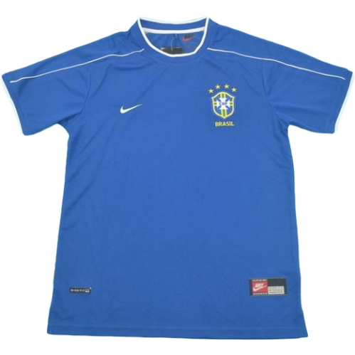maillot homme exterieur brésil copa mundial 1998 bleu