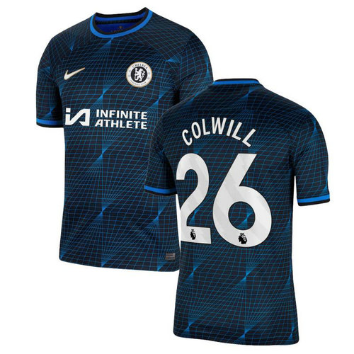 maillot homme exterieur chelsea 2023-2024 colwill 26