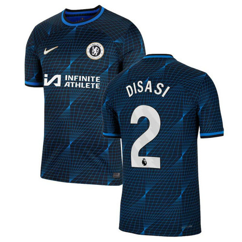 maillot homme exterieur chelsea 2023-2024 disasi 2
