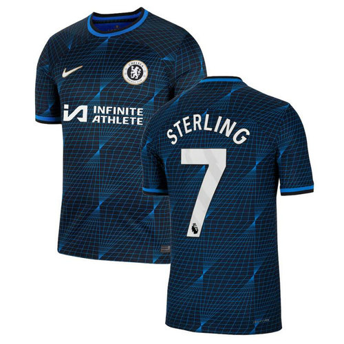 maillot homme exterieur chelsea 2023-2024 sterling 7