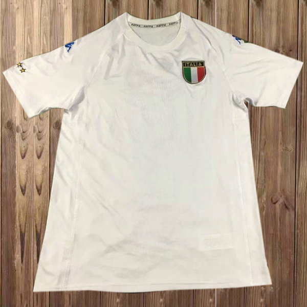 maillot homme exterieur italie 2000 blanc