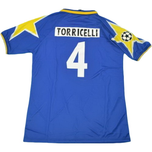 maillot homme exterieur juventus 1995-1996 torricelli bleu