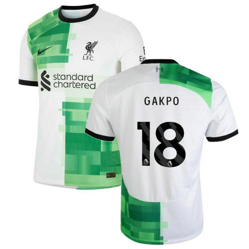 maillot homme exterieur liverpool 2023-2024 gakpo 18