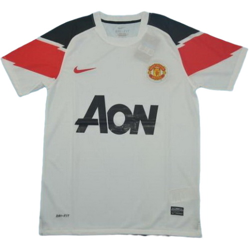 maillot homme exterieur manchester united 2010-2011 blanc