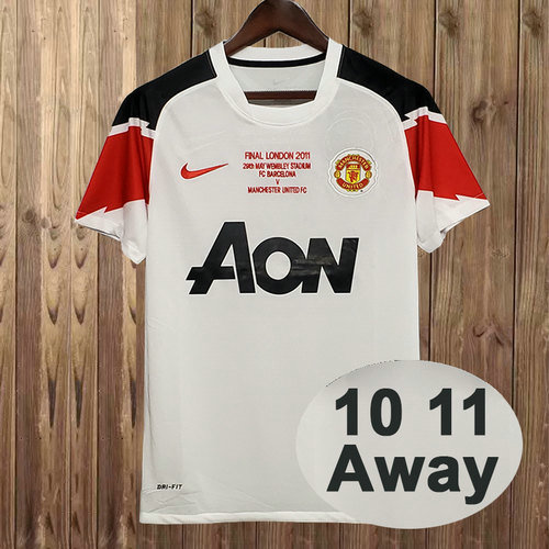 maillot homme exterieur manchester united 2010 2011