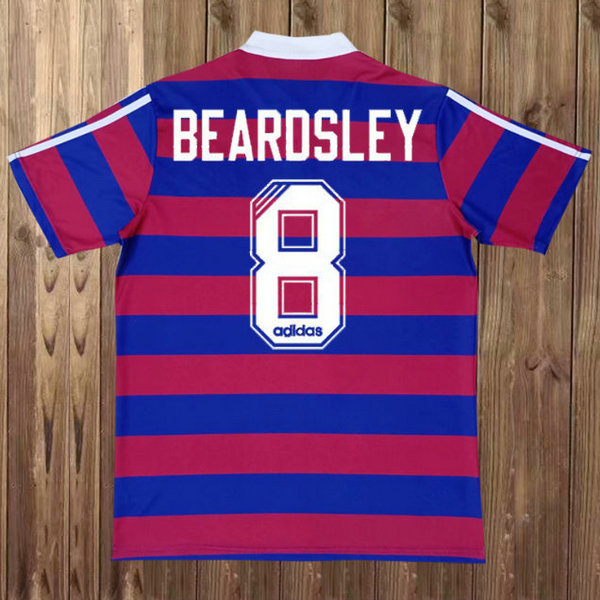 maillot homme exterieur newcastle united 1995-1996 beardsley 8 rose
