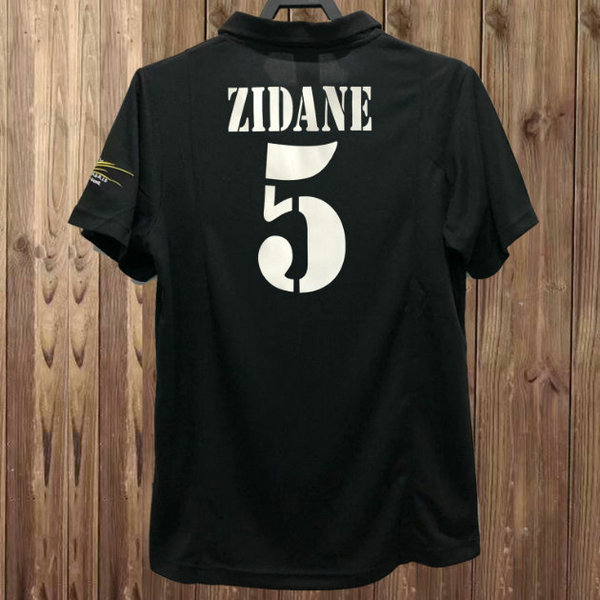 maillot homme exterieur real madrid 2002-2003 zidane 5 noir