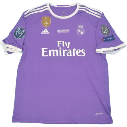 maillot homme exterieur real madrid ucl 2016-2017 pourpre