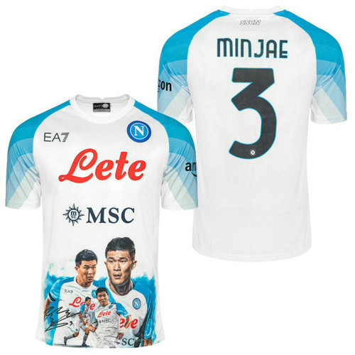 maillot homme face game naples 2022-2023 minjae 3