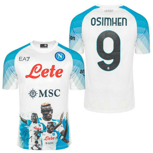 maillot homme face game naples 2022-2023 osimhen 9