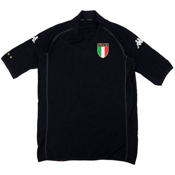 maillot homme gardien italie 2002 noir