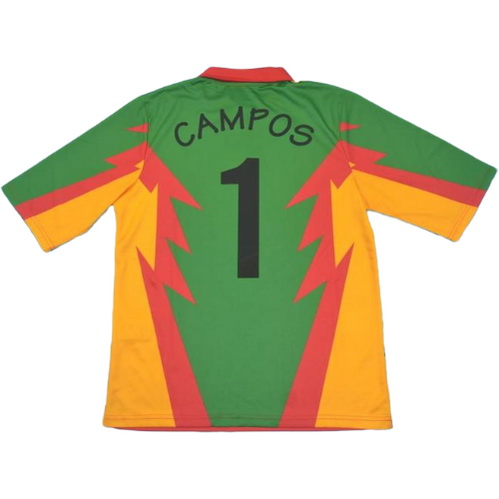 maillot homme gardien mexique copa mundial 1994 campos 1 rouge