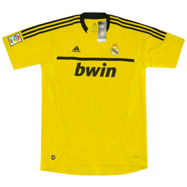 maillot homme gardien real madrid 2011-2012 jaune