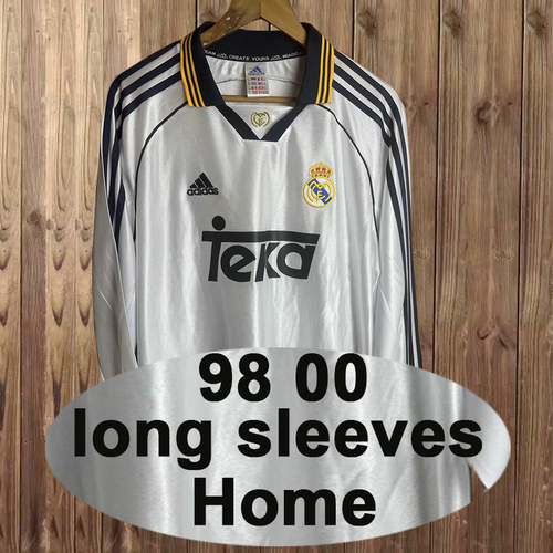 maillot homme manches longues domicile real madrid 2000