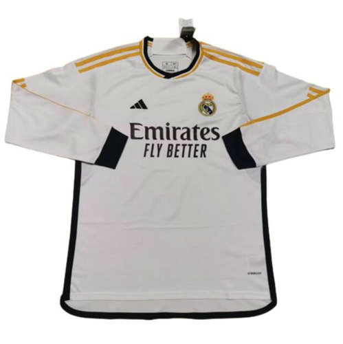 maillot homme manches longues domicile real madrid 2023-2024