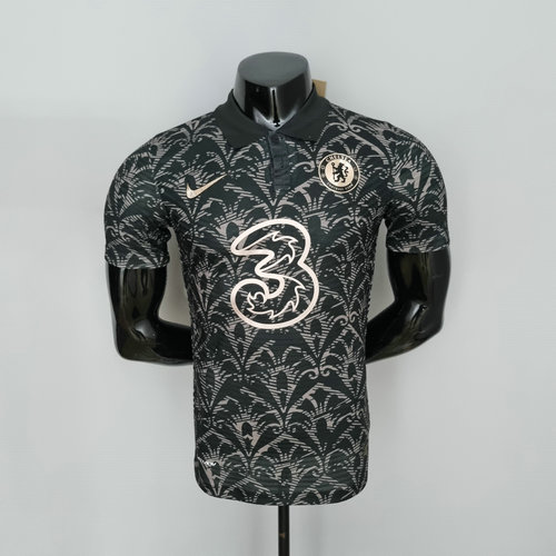 maillot homme or noir classic chelsea 2022-2023 player version