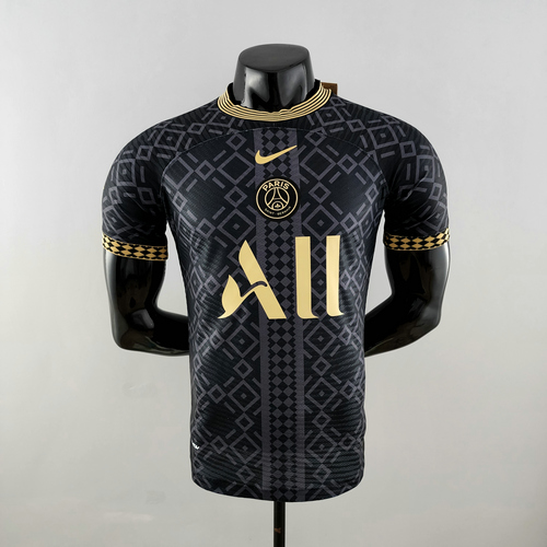 maillot homme or noir player version special edition 222 psg 2022-2023