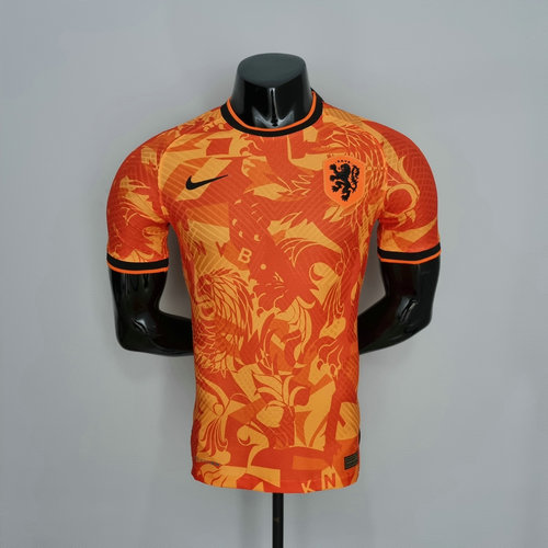 maillot homme orange pays-bas 2022-2023 player version