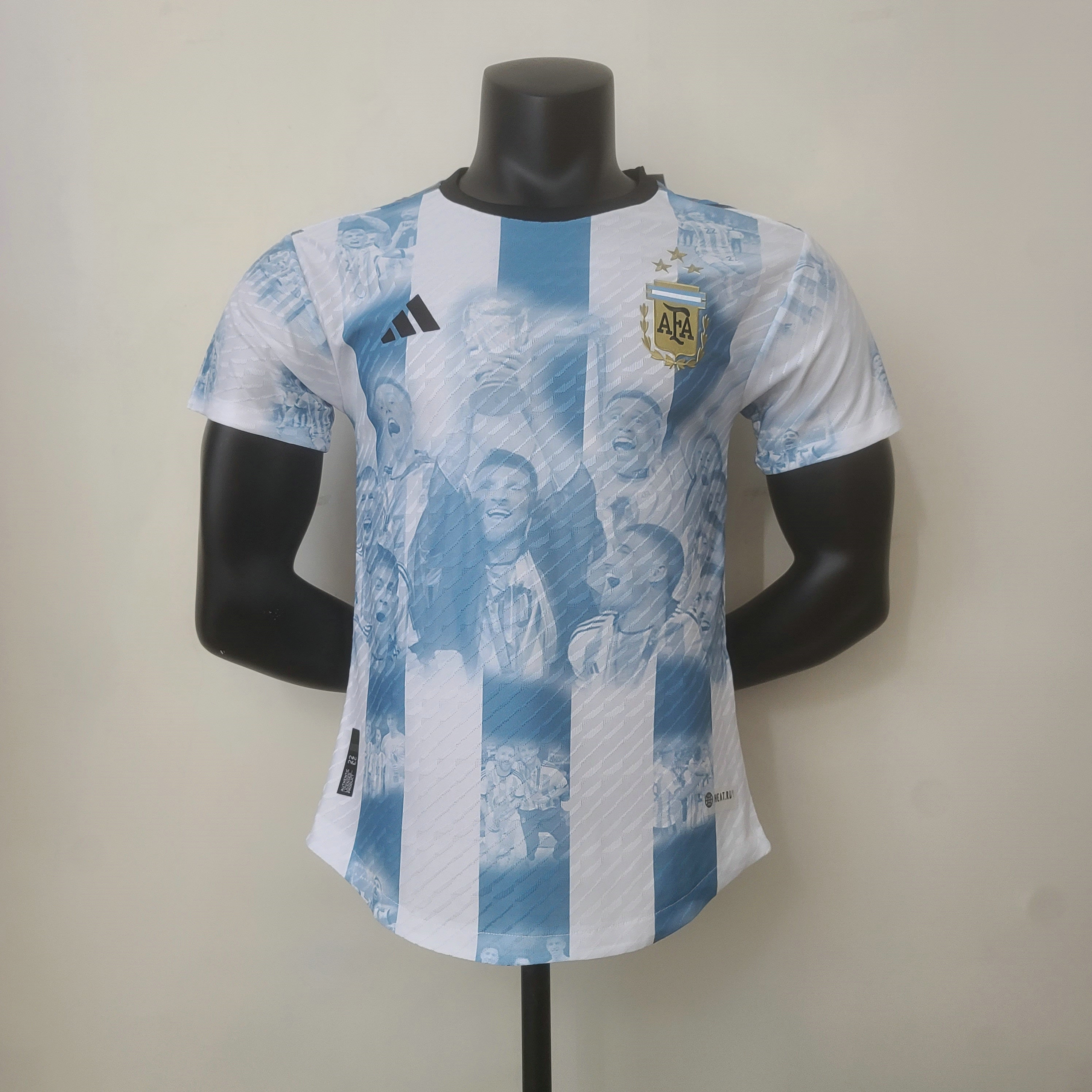 maillot homme player version champion commemorative edition argentine 2022