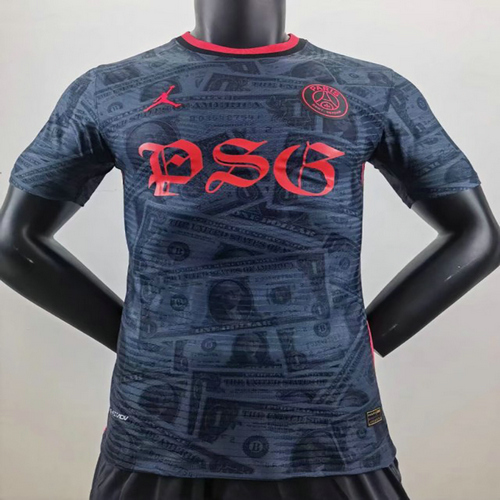 maillot homme player version dollar version psg 2022-2023