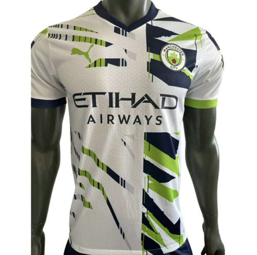 maillot homme player version special edition manchester city 2023-2024 bianco