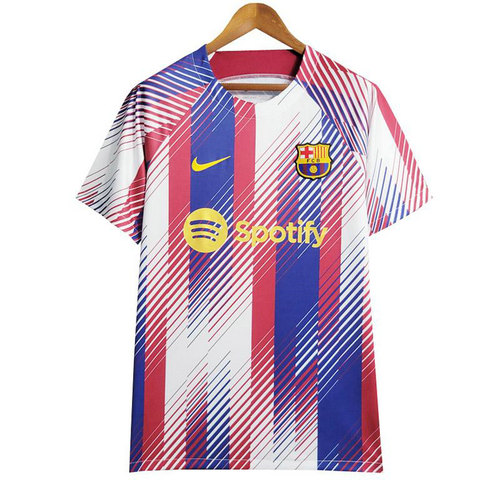maillot homme pre-match fc barcelone 2023-2024