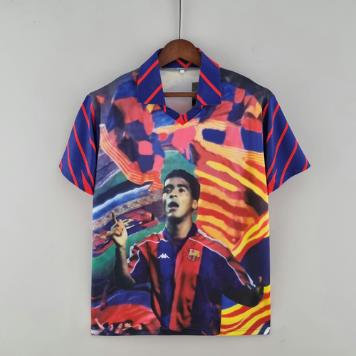 maillot homme romario fc barcelone 1993-1994