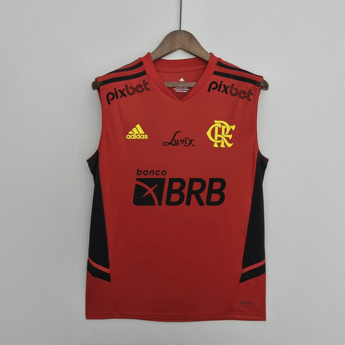 maillot homme rouge all sponsors training all sponsors flamengo 2022-2023