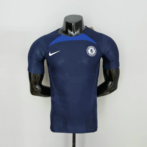 maillot homme rouge bleu training chelsea 2022-2023 player version