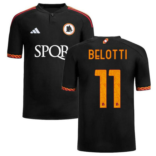 maillot homme terza as rome 2023-2024 belotti 11
