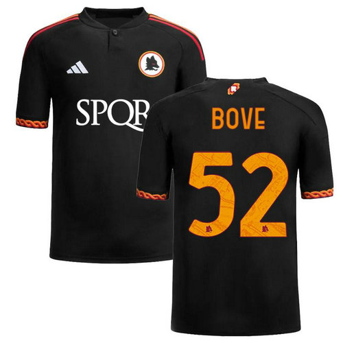 maillot homme terza as rome 2023-2024 bove 52