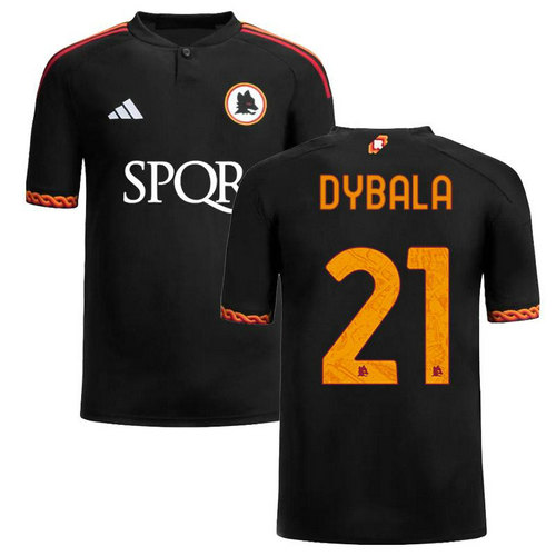 maillot homme terza as rome 2023-2024 dybala 21