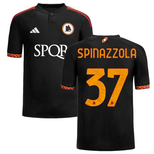 maillot homme terza as rome 2023-2024 spinazzola 37