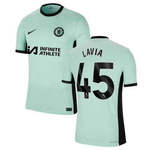 maillot homme terza chelsea 2023-2024 lavia 45