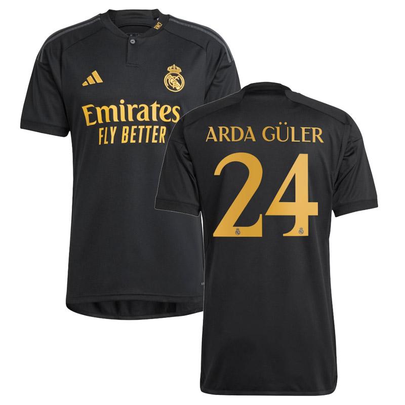 maillot homme terza real madrid 2023-2024 arda guler