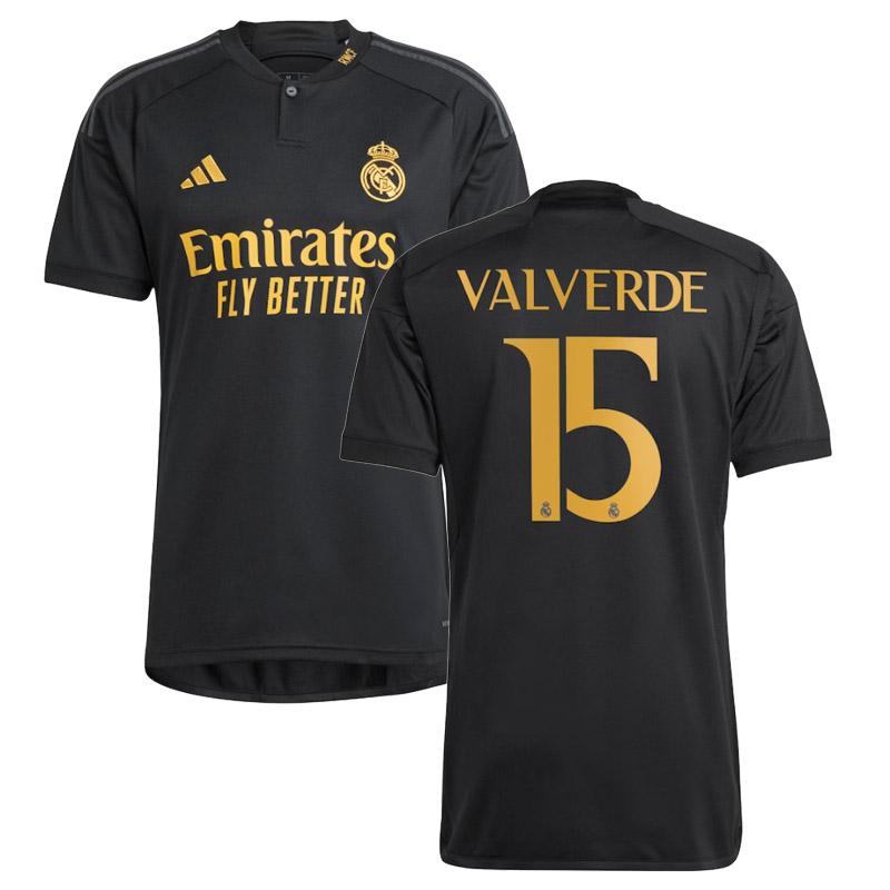 maillot homme terza real madrid 2023-2024 valverde