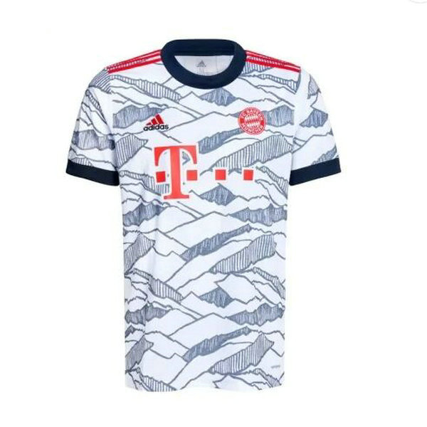 maillot homme thaïlande troisième bayern munich 2021 2022 blanc gris