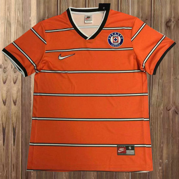 maillot homme troisième cruz azul 1997 orange