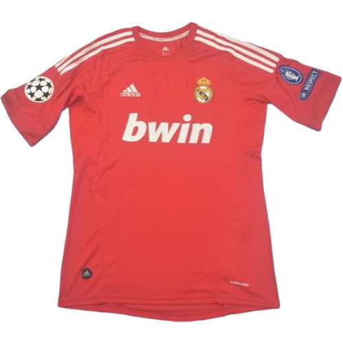 maillot homme troisième real madrid champions 2011-2012 rouge