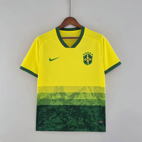 maillot homme vert jaunâtre special edition brésil 2022-2023